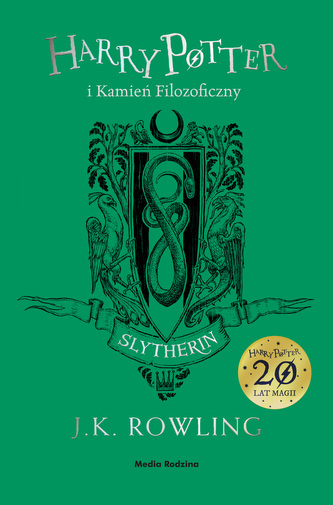 Harry Potter i kamień filozoficzny wyd. Slytherin