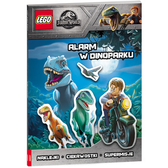 LEGO JURASSIC WORLD. ALARM W DINOPARKU! LSG-6201