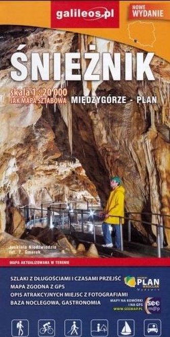 Mapa - Śnieżnik, Międzygórze 1:20 000 Mapa - Śnieżnik, Międzygórze 1:20 000