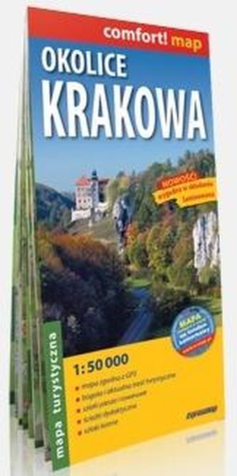 Comfort!map Okolice Krakowa 1:50 000 w.2019