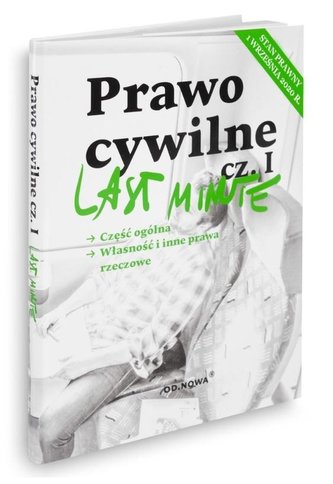 Last Minute. Prawo cywilne cz.1 01.09.2020