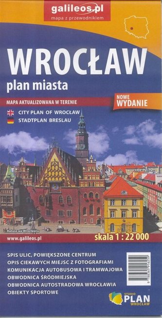 Plan miasta - Wrocław 1:22 000 Plan miasta - Wrocław 1:22 000