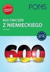 600 ćwiczeń z niem. z kluczem A1-B2 PONS