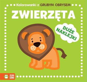 Kolorowanki z grubym obrysem. Zwierzęta Kolorowanki z grubym obrysem. Zwierzęta