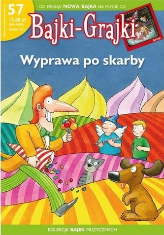 Bajki-Grajki. Wyprawa po skarby (gazetka + CD)