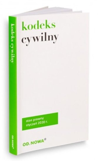 Kodeks cywilny 10.01.2020 Kodeks cywilny 10.01.2020