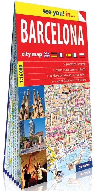 See you! in... Barcelona - plan miasta 1:16 000 See you! in... Barcelona - plan miasta 1:16 000