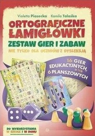 Ortograficzne łamigłówki. Zestaw gier i zabaw