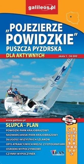 Mapa dla aktywnych - Pojezierze Powidzkie Mapa dla aktywnych - Pojezierze Powidzkie
