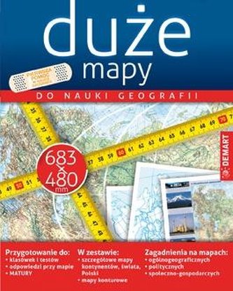 Zestaw map do nauki geografii Zestaw map do nauki geografii