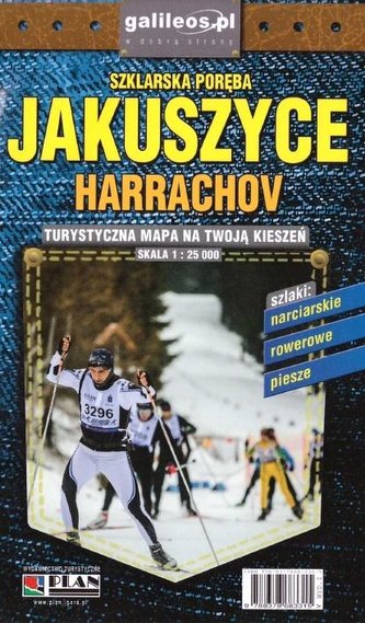 Mapa kieszonkowa - Jakuszyce, Harrachov Mapa kieszonkowa - Jakuszyce, Harrachov