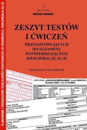 Zeszyt testów i ćwiczeń. KW AU.35 PADUREK Zeszyt testów i ćwiczeń. KW AU.35 PADUREK