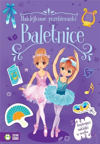 Naklejkowe przebieranki. Baletnice Naklejkowe przebieranki. Baletnice