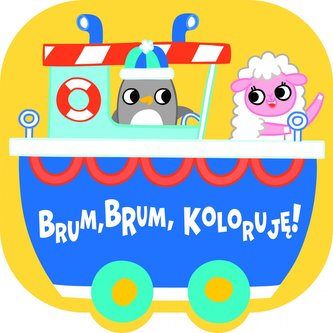 Brum, brum, koloruję! - Statek