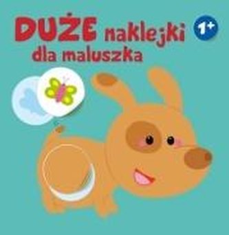 Duże naklejki dla maluszka - piesek 1+