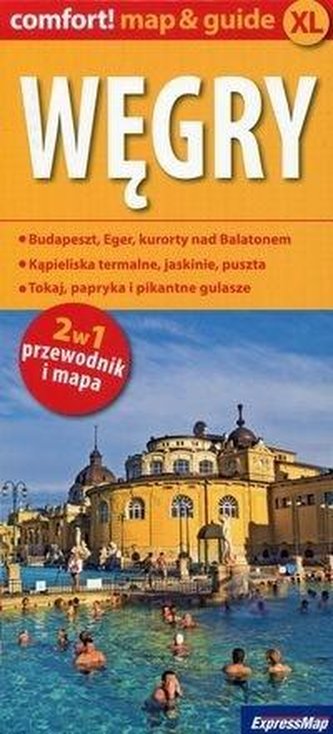 Comfort!map&guide XL Węgry 2w1 w.2019