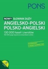 Nowy słownik duży ang-pol-ang PONS