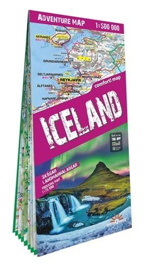 Advanture map Islandia/Iceland 1:500 000 Advanture map Islandia/Iceland 1:500 000