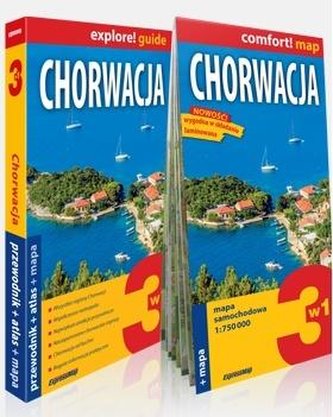 Explore! guide Chorwacja 3w1 w.2019 Explore! guide Chorwacja 3w1 w.2019