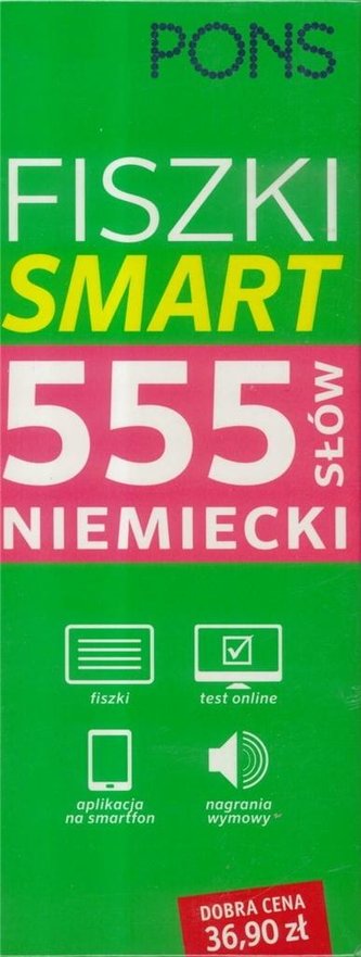 Fiszki Smart 555 słów. Niemiecki