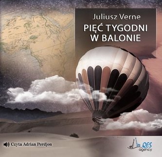 Pięć tygodni w balonie audiobook