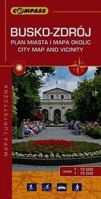 Plan miasta - Busko-Zdrój i okolice