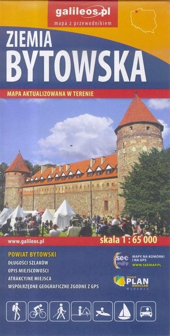 Mapa - Ziemia Bytowska 1:65 000 Mapa - Ziemia Bytowska 1:65 000