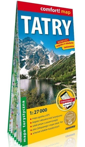 Comfort!map Tatry 1:27 000 w.2020 Comfort!map Tatry 1:27 000 w.2020