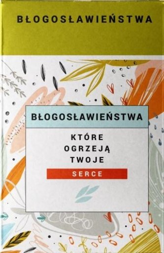 Pudełko - Błogosławieństwa, które ogrzeją serce Pudełko - Błogosławieństwa, które ogrzeją serce