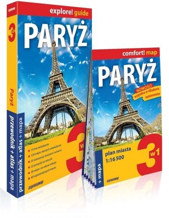 Explore! guide Paryż 3w1 w.2019 Explore! guide Paryż 3w1 w.2019