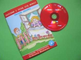 Słucham i uczę się mówić. Trudne głoski + CD Słucham i uczę się mówić. Trudne głoski + CD