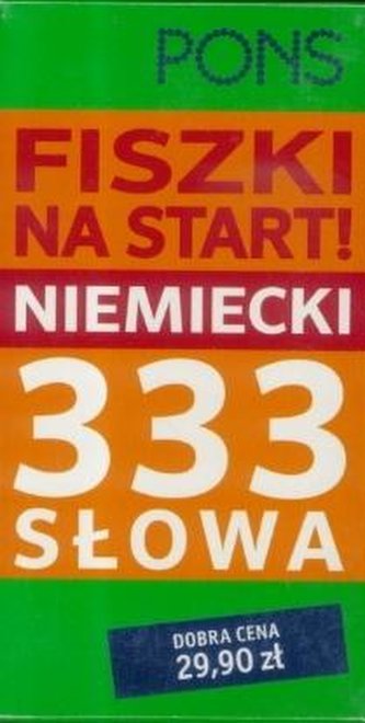 Fiszki na start! 333 słowa. Niemiecki PONS