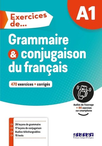 Exercices de Grammaire et conjugaison A1 + online Exercices de Grammaire et conjugaison A1 + online