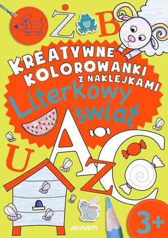 Kreatywne kolorowanki. Literkowy świat