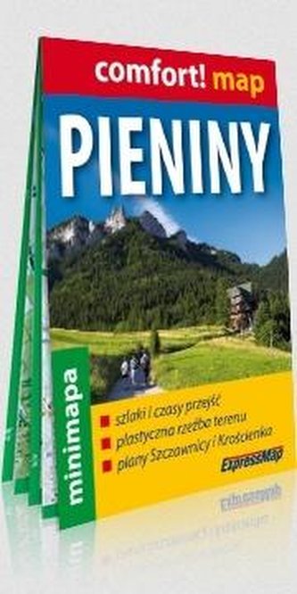 Comfort! map Pieniny 1:50 000 minimapa Comfort! map Pieniny 1:50 000 minimapa