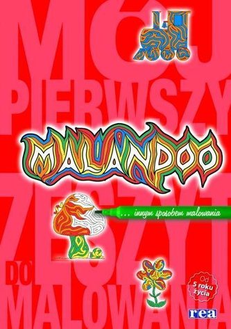 Malandoo. Mój pierwszy zeszyt do malow. (czerwony) Malandoo. Mój pierwszy zeszyt do malow. (czerwony)