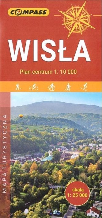 Mapa turystyczna - Wisła 1:25 000