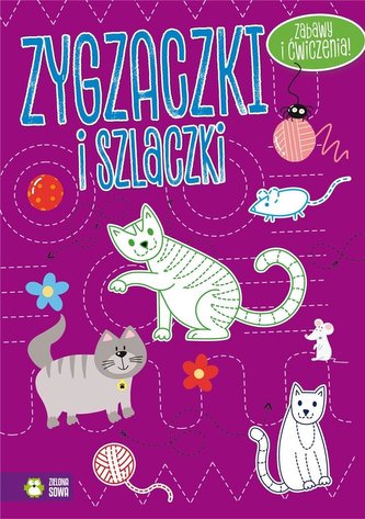 Zygzaczki i szlaczki (fioletowe) Zygzaczki i szlaczki (fioletowe)