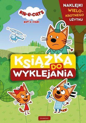 Kot-o-ciaki. Ksiażka do wyklejania