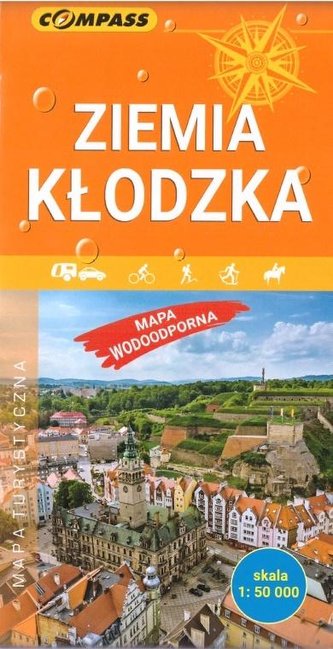 Mapa turystyczna - Ziemia Kłodzka 1:50 000 laminat