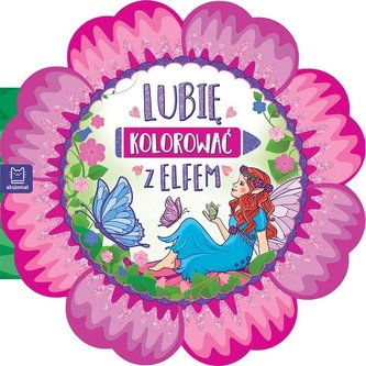 Lubię kolorować z elfem - duży format Lubię kolorować z elfem - duży format