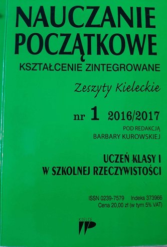 Nauczanie początkowe. Kształcenie zintegrowane 1