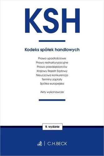 Kodeks spółek handlowych w.9