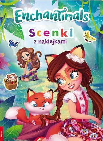 Enchantimals. Scenki z naklejkami