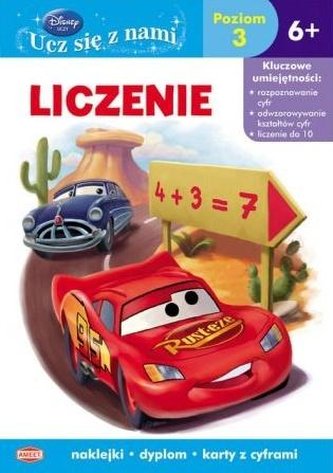 Disney ucz się z nami. Auta. Liczenie Disney ucz się z nami. Auta. Liczenie