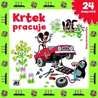 Magnetická knížka Krtek pracuje