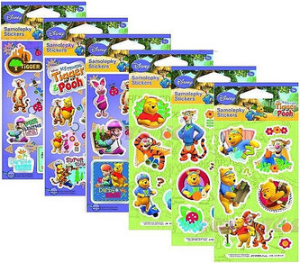 Samolepky Tygr a Pú