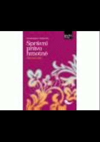 Správní právo hmotné : obecná část (Eva Horzinková, 2010)