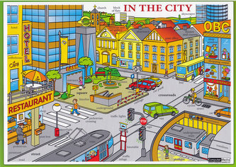 Karta In the city" - AJ"