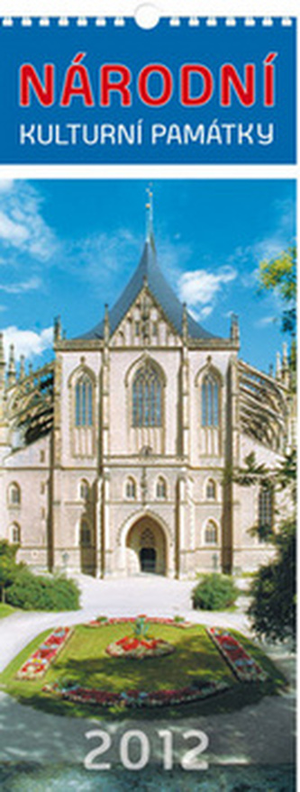 Kulturní památky 2012 - nástěnný kalendář